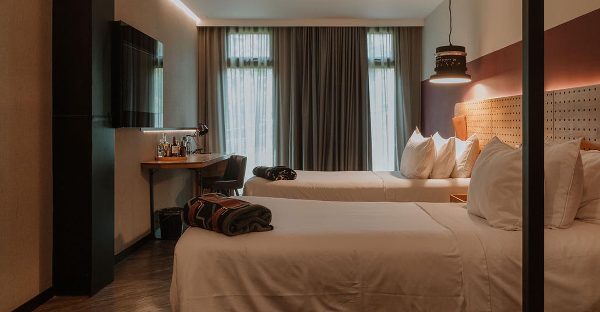 ST - Standard Twin The Click Clack Hotel Medellín Medellin ST - Standard Twin The Click Clack Hotel Medellín Medellin