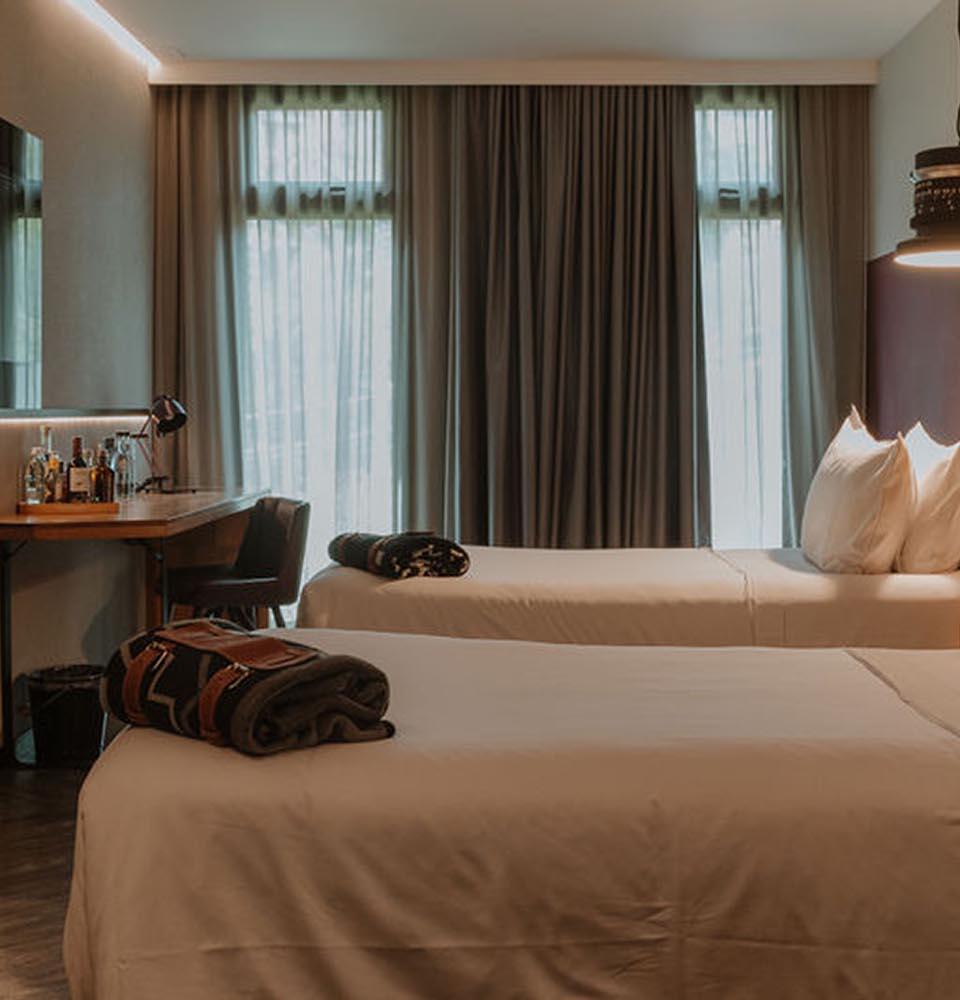 ST - Standard Twin The Click Clack Hotel Medellín Medellin ST - Standard Twin The Click Clack Hotel Medellín Medellin