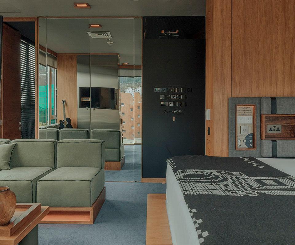 L+ Junior Suite The Click Clack Hotel Bogotá Bogota L+ Junior Suite The Click Clack Hotel Bogotá Bogota