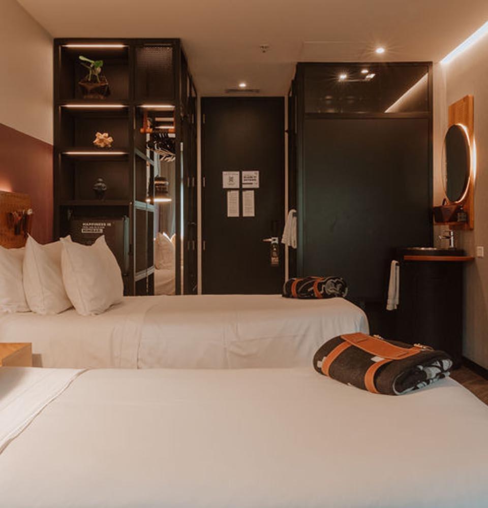 ST - Standard Twin The Click Clack Hotel Medellín Medellin ST - Standard Twin The Click Clack Hotel Medellín Medellin